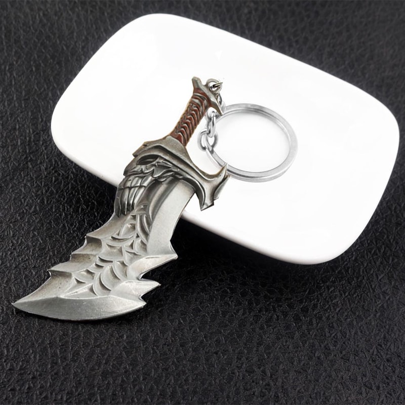Kratos Sword God Of War Keychain For Gamers And Collectors 3