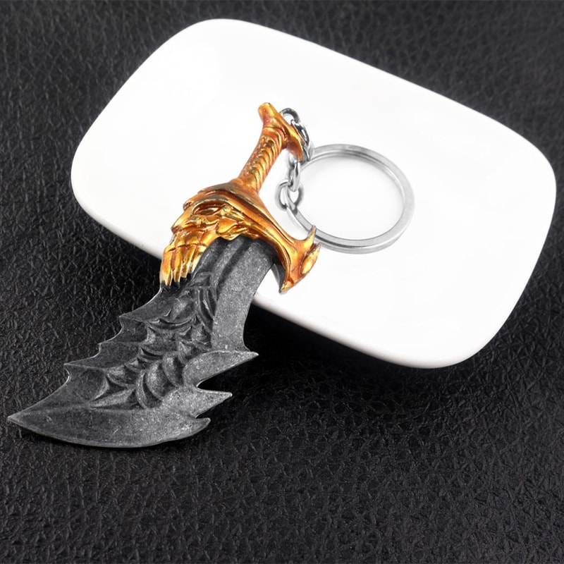 Kratos Sword God Of War Keychain For Gamers And Collectors 4