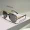 Rimless Pilot Sunglasses with Gradient Lenses