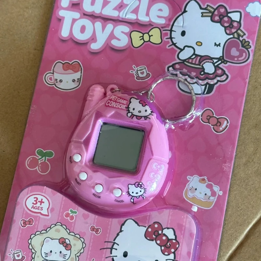 Pink Angel Hello Kitty Keychain Kawaii Bag Charm Birthday Gift 2