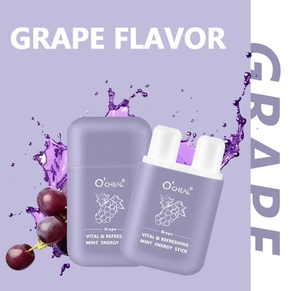 Fresh Mint Double Hole Energy Stick Portable Aromatherapy Nasal Inhaler 5