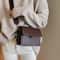 Classic PU Leather Crossbody Bag for Women Small Flap Travel Handbag