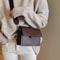 Classic PU Leather Crossbody Bag for Women Small Flap Travel Handbag