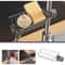 Flexible Faucet Sink Organizer Rack With Drain Tray Sponge Holder For Clutter Free Kitchen Storage 2