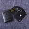 Black Gold Waterproof Playing Cards Luxury Plastic Poker Deck