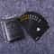 Black Gold Waterproof Playing Cards Luxury Plastic Poker Deck