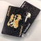 Black Gold Waterproof Playing Cards Luxury Plastic Poker Deck