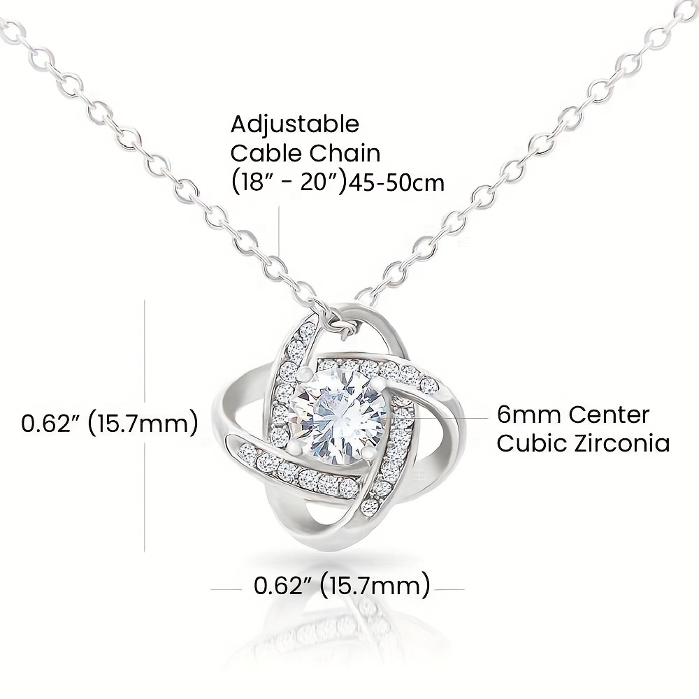 Mom Necklace From Daughter Sentimental Gift For Mom Mother Daughter Jewelry For Birthday Mothers D 3