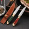 Copper Head Camping Steak Knife For BBQ Meat Cutting 0