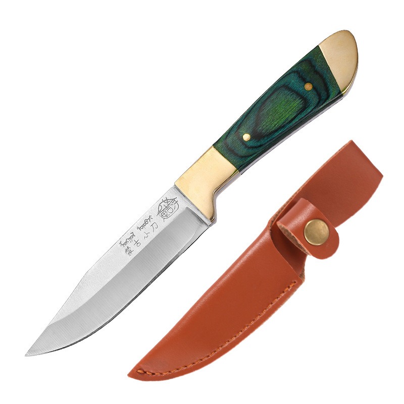 Copper Head Camping Steak Knife For BBQ Meat Cutting 2