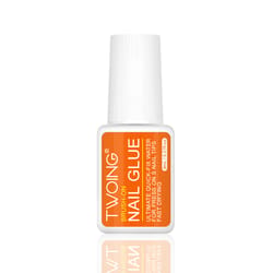 twoing waterproof nail adhesive fast dry nail glue for press on and acrylic nails