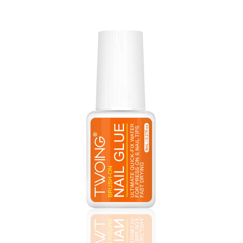 Twoing Waterproof Nail Adhesive Fast Dry Nail Glue For Press On And Acrylic Nails 0