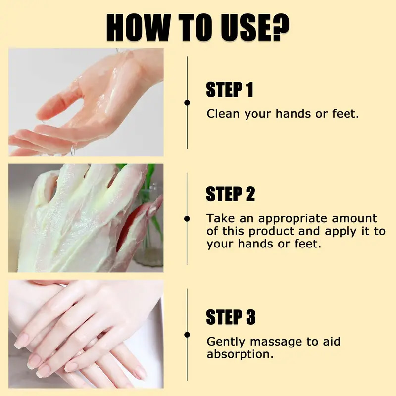 Turmeric Bee Venom Cracked Heel Cream For Dry Hands And Feet 3