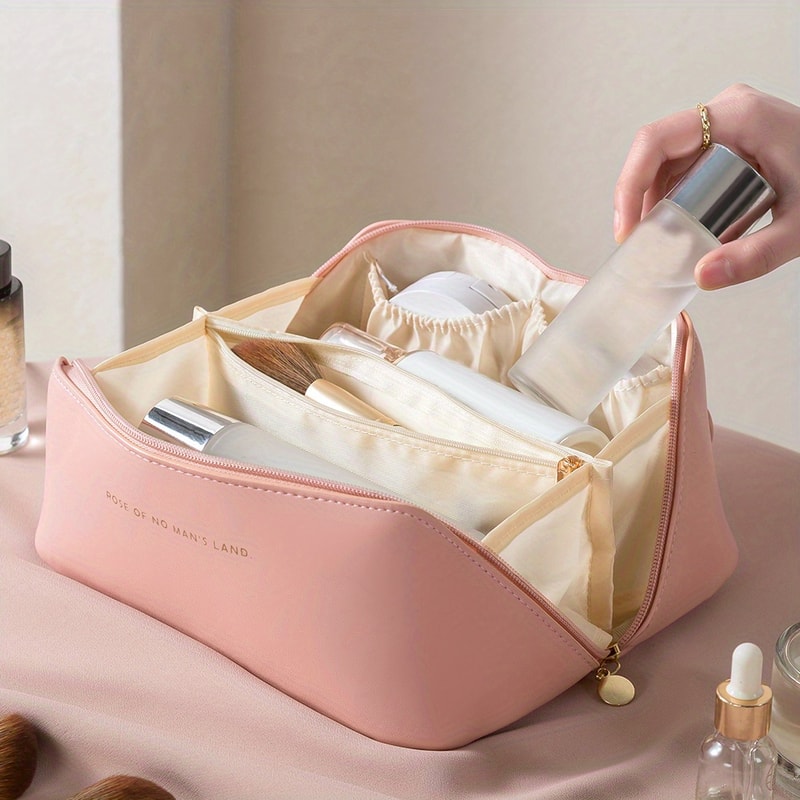 Travel Makeup Bag Cosmetic Organizer Pouch for Women