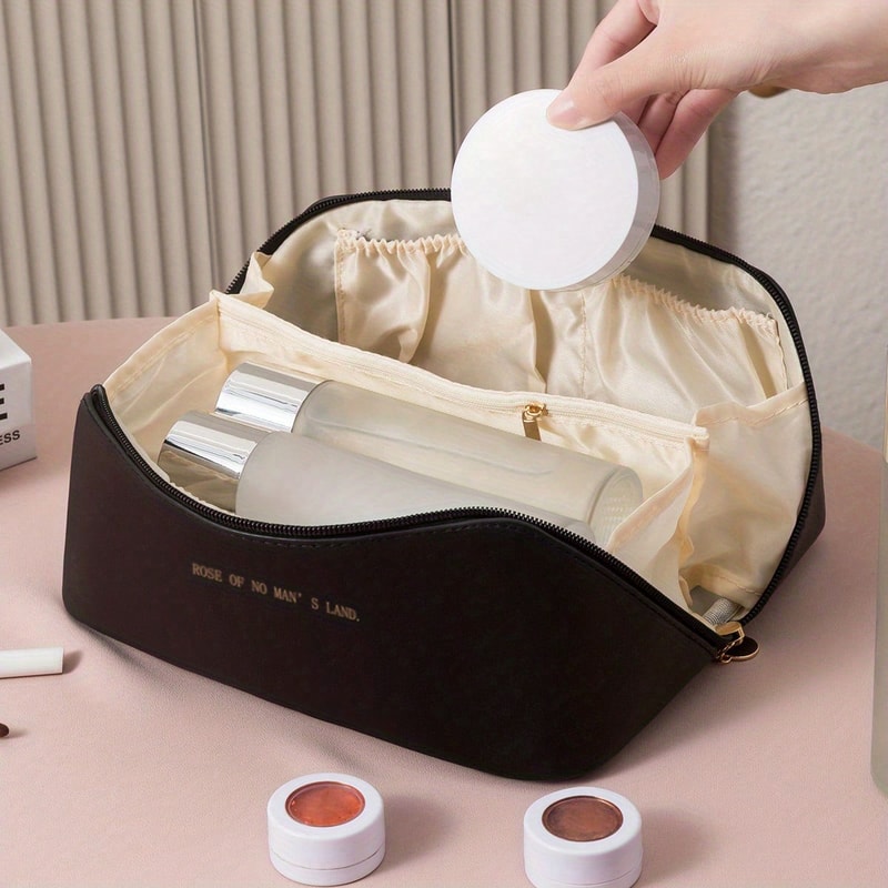 Travel Makeup Bag Cosmetic Organizer Pouch for Women