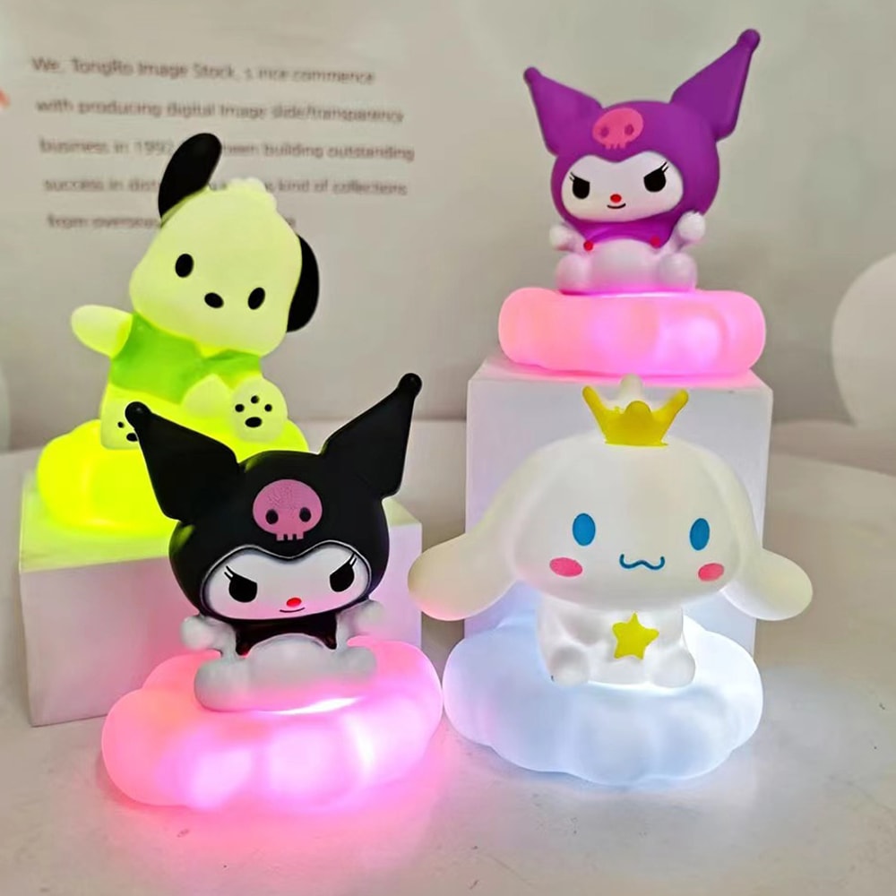 Sanrio Cloud Night Light Kuromi Cinnamoroll Kawaii Desk Lamp 2