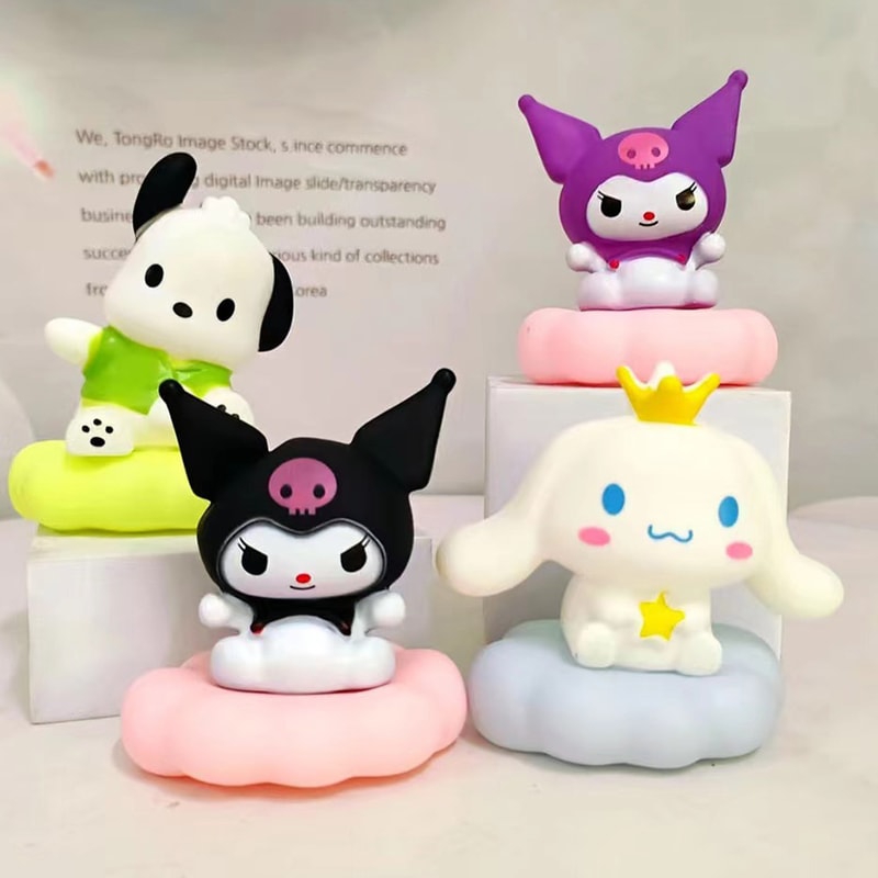 Sanrio Cloud Night Light Kuromi Cinnamoroll Kawaii Desk Lamp 3