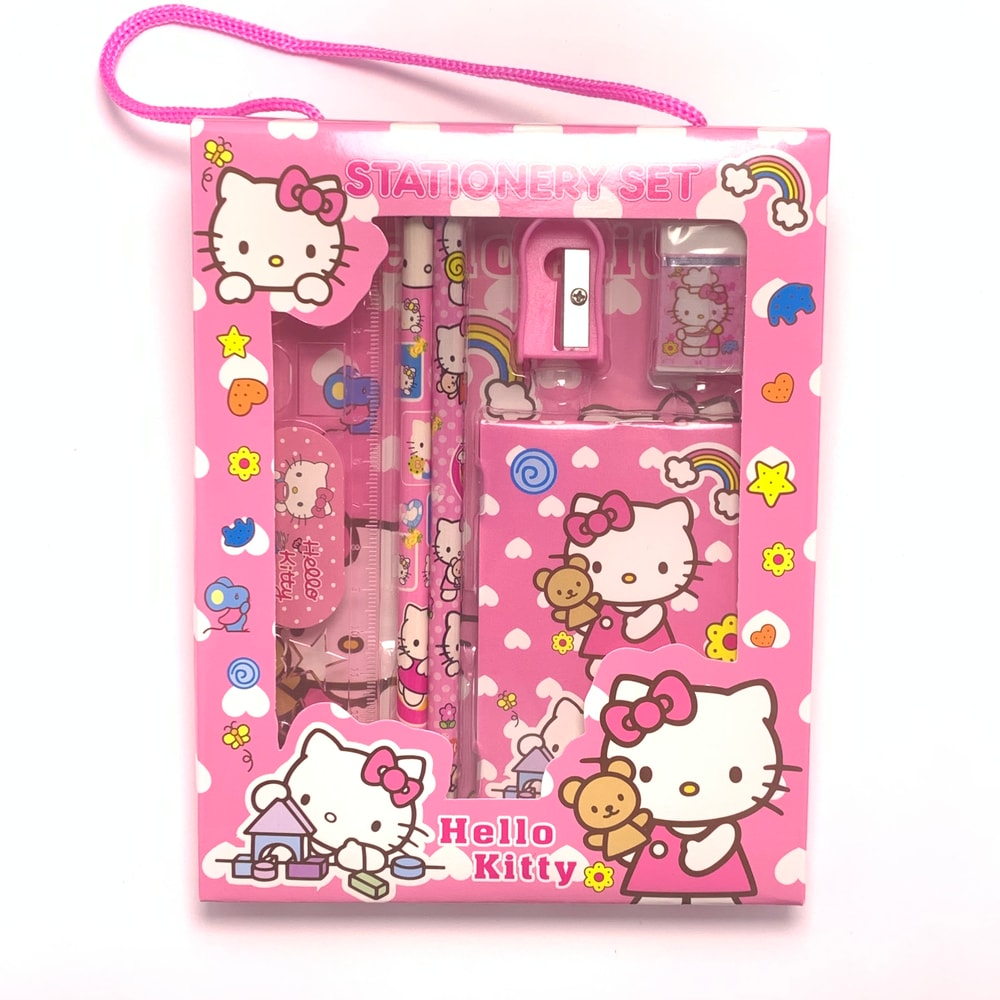Sanrio Stationery Gift Box with Hello Kitty My Melody Kuromi Cinnamoroll