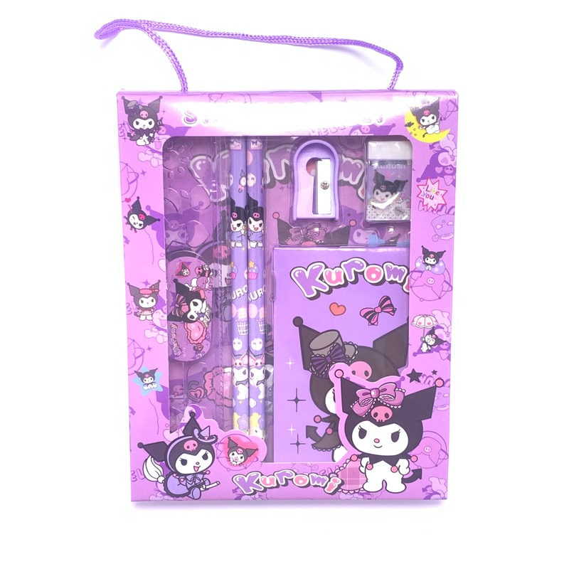 Sanrio Stationery Gift Box with Hello Kitty My Melody Kuromi Cinnamoroll