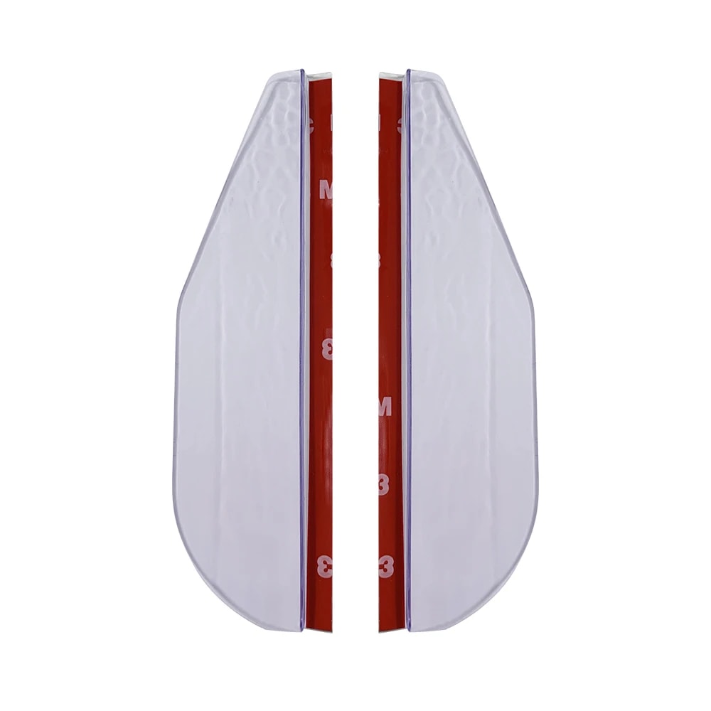 Carbon Fiber Car Side Mirror Rain Guards 2PCS Rearview Mirror Visor 4