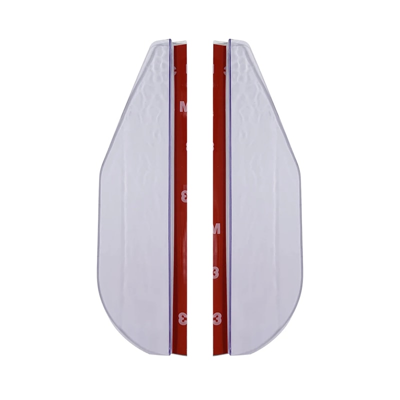 Carbon Fiber Car Side Mirror Rain Guards 2PCS Rearview Mirror Visor 4