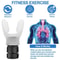 Portable Breathing Exercise Device Adjustable Lung Exerciser For Breath Fitness 3