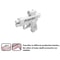 Two Way Water Gun Prank Toy for Reverse Spray Fun