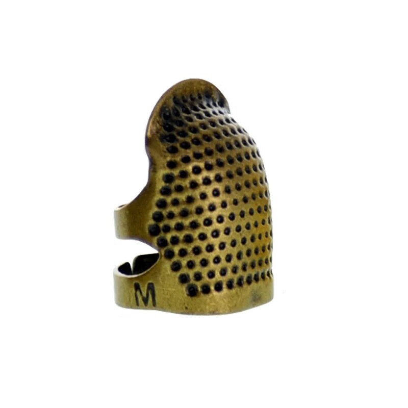 Adjustable Sewing Thimble Non Slip Needle Presser Ring 6