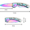 Mini Stainless Steel Keychain Folding Knife for Everyday Carry