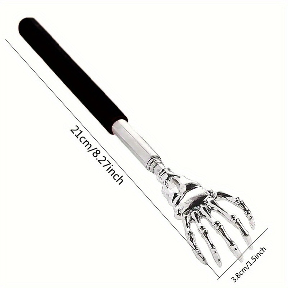 Portable Extendable Back Scratcher Stainless Steel Telescoping Back Massager 3