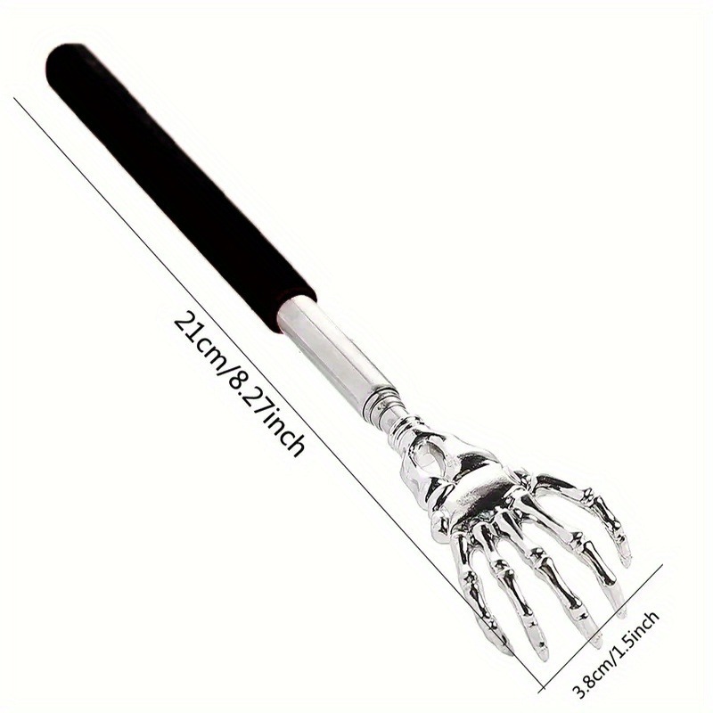 Portable Extendable Back Scratcher Stainless Steel Telescoping Back Massager 3