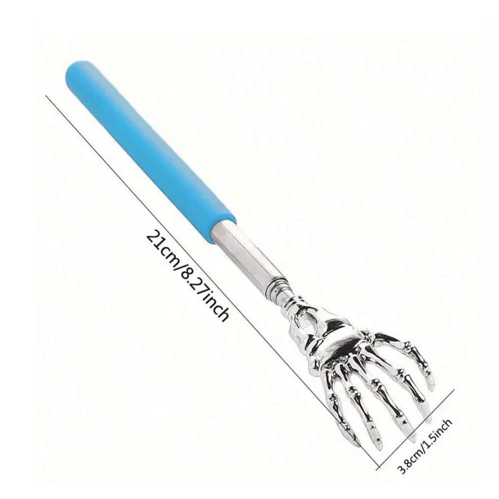 Portable Extendable Back Scratcher Stainless Steel Telescoping Back Massager 6