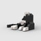 Cute Cat DIY Building Blocks Set Animal Bricks Toy for Kids