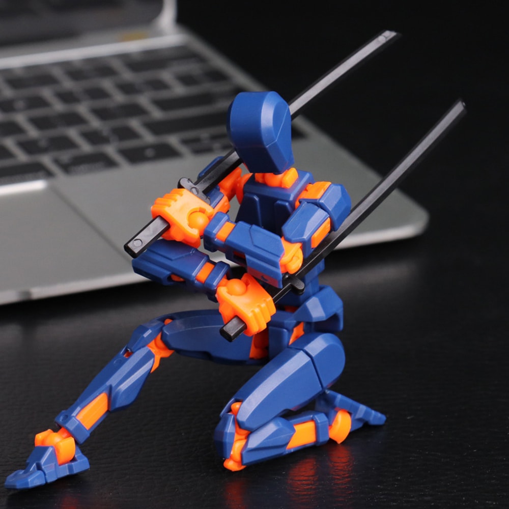 Printed Poseable Shapeshift Robot Action Figure Toy 0
