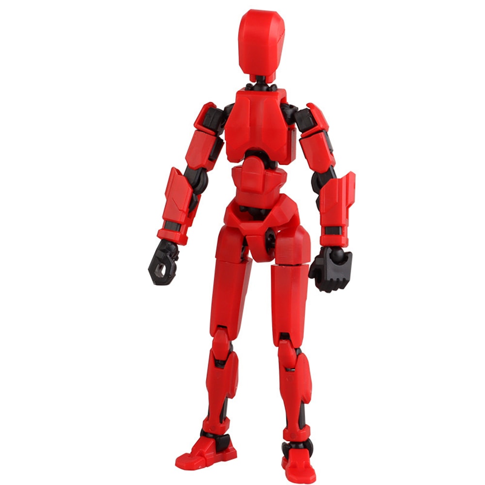 Printed Poseable Shapeshift Robot Action Figure Toy 4