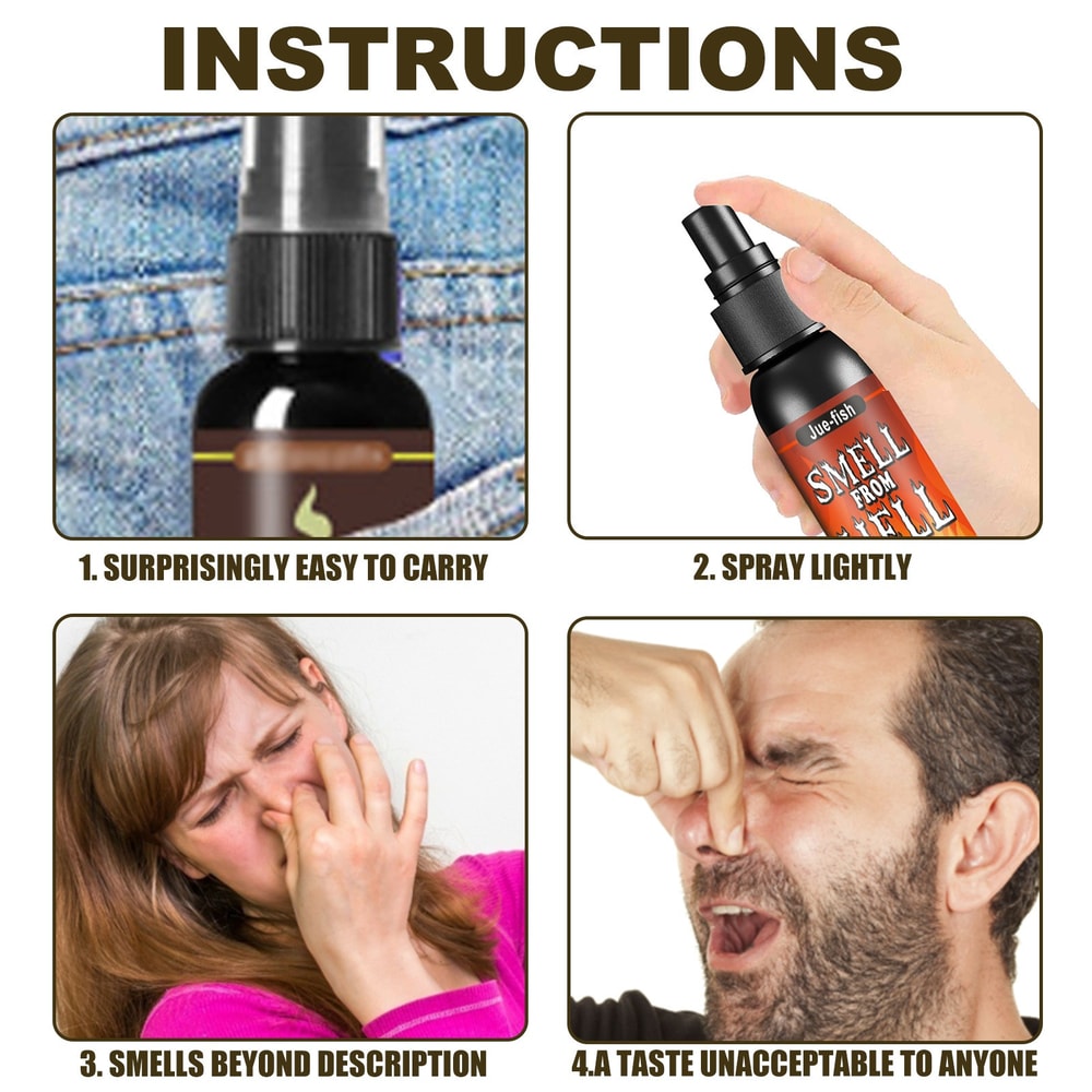 Extra Strong Poop Spray Non Toxic Fart Gag Prank Gift Smelly Stink Bomb Toy 1