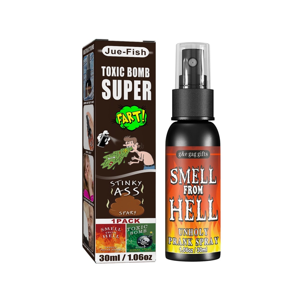 Extra Strong Poop Spray Non Toxic Fart Gag Prank Gift Smelly Stink Bomb Toy 4