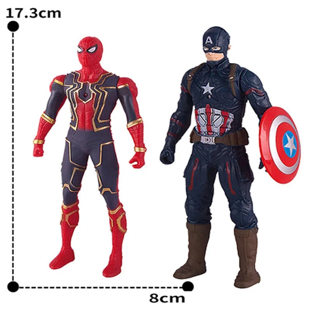 Marvel Spiderman Action Figure Luminous Anime Toy, Perfect for Kids & Collectors