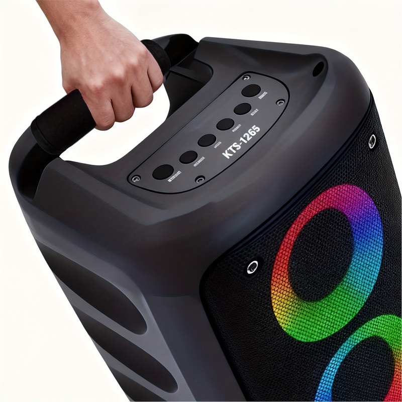 Speaker Handle Protector Non Slip Grip Durable Textile Material Compatible With Boombox 6