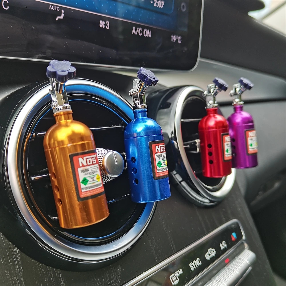 Car Air Freshener Nitrogen Bottle Air Vent Aromatherapy Auto Scented Fragrance Accessory 0