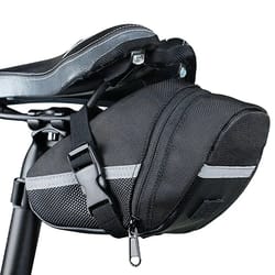 waterproof nylon bicycle saddle bag rear seat tool pouch for mountain biking