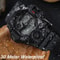 Multifunctional Sports Watch For Men Waterproof Luminous Military Design With Alarm 3