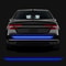 Reflective Car Sticker Safety Tape Anti Collision Warning Tape for Automobile Trunk, Night Reflective