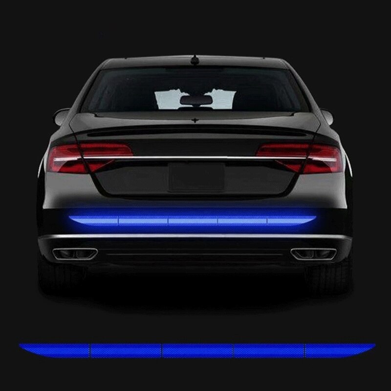 Reflective Car Sticker Safety Tape Anti Collision Warning Tape for Automobile Trunk, Night Reflective