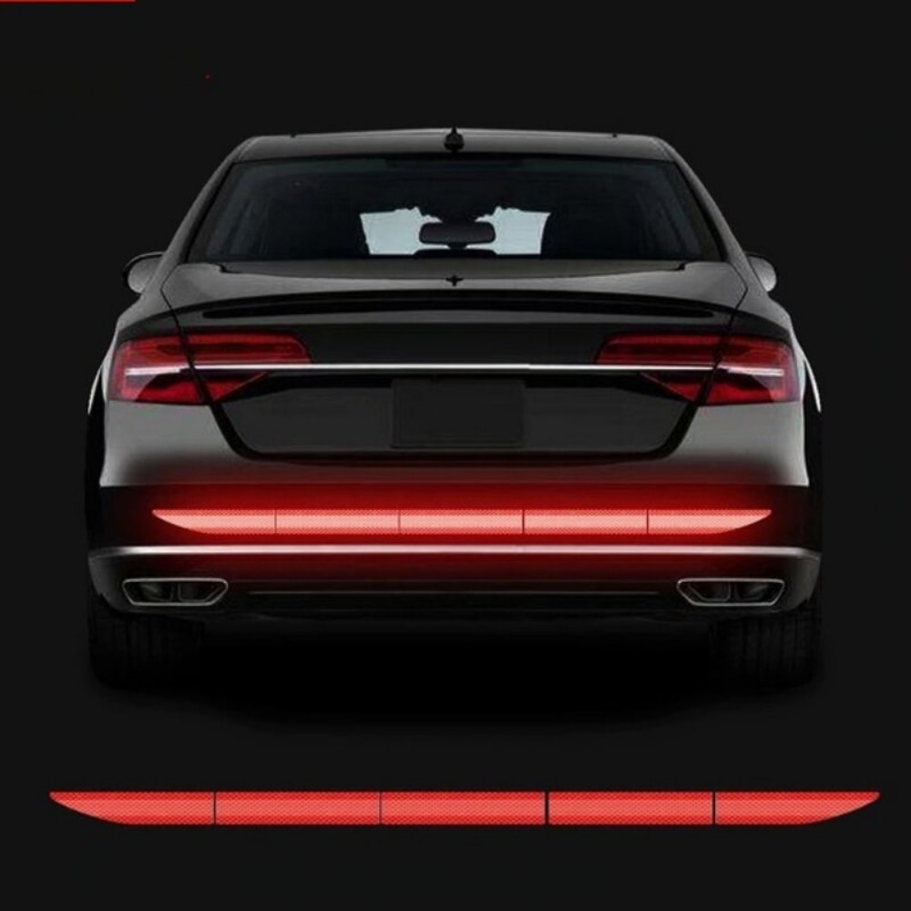 Reflective Car Sticker Safety Tape Anti Collision Warning Tape for Automobile Trunk, Night Reflective