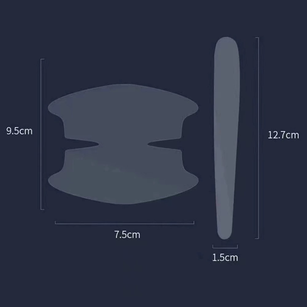 Scratch Proof Car Door Handle Stickers Premium Door Bowl Protective Film Set