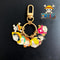 One Piece Luffy Nami Keychain Stylish Anime Bluetooth Headset Charm 0