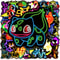 Neon Stickers Pikachu Cartoon Decals for Kids Waterproof DIY Phone & Skateboard Stickers
