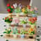 Creative Building Block Bouquet Eternal Rose Sunflower Plant Assembled Building Block Toy Gift 0