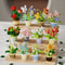 Creative Building Block Bouquet Eternal Rose Sunflower Plant Assembled Building Block Toy Gift 0